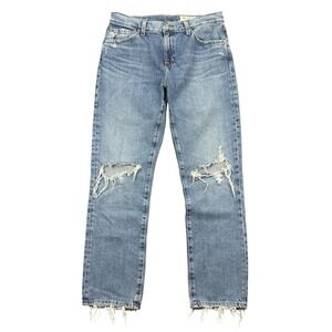 Adriano Goldschmied AG Jeans Women's 27 (29x28) Blue Ex Boyfriend Slim Slouchy